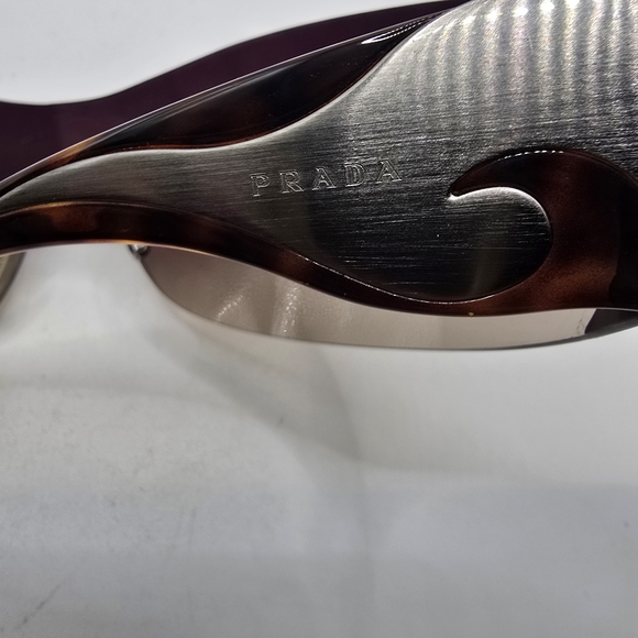 Prada Black and Brown Gradient Sunglasses - Picture 4 of 7